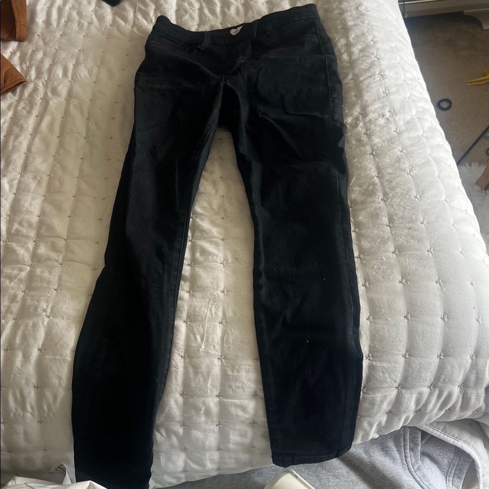 Good American Classic Black Skinny Pants